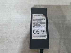 Adaptador de fuente de alimentación SPP34-12.0/5.0-2000 negro conector de 4 pines 2000 mA 12 voltios - Imagen 1 de 8