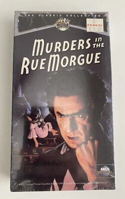 SEALED Murders in the Rue Morgue (VHS, 1932) Universal Monsters Bela Lugosi RARE - Image 1 of 4