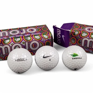 Pelotas de golf MOJO Nike 2 mangas cajas 6 pelotas blancas - Imagen 1 de 6