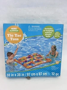 Creatology TIC TAC TOSS Party Pool Water Toy Game Inflatable Floating 38" Sealed - Picture 1 of 8