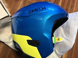 Casco de esquí Smith Counter MIPS FIS Racing certificado eléctrico a rayas azules M $265 - Imagen 1 de 12