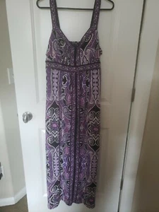 Apt 9 Long Purple Dress Size M - Picture 1 of 4