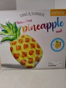 Tappetino galleggiante INTEX tappetino ananas 83"x45"x9" 2019 peso massimo 200 libbre. - Foto 1 di 10