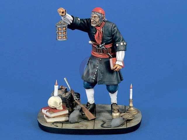 Verlinden 120mm 1/16 "The Treasurer" Pirate w/Flintlock Pistol Holding Lamp 1492 - Image 1 of 1