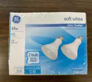 2 boxes of GE 44488 Soft White Indoor Floodlight BR30 65W 610 Lumens 2600K - Picture 1 of 2