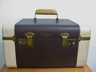 Maleta de tren de mano vintage para hombre Spelrein Navigator años 50 Foto 1 de 4