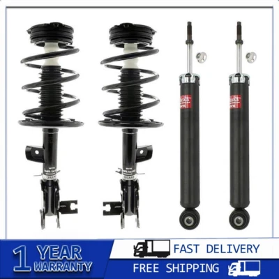 Conjunto de amortiguadores puntal y muelle helicoidal para Nissan Murano 2013 2012 2011 2010 2009 Foto 1 de 4