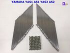 Fit Yamaha Yas1 As1 Yas2 As2 Front & Rear  Spoke Set Chrome  #Bi5596#