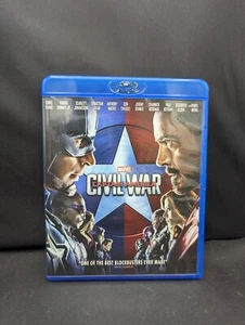 Captain America: Civil War (Blu-ray, 2016) Chris Evan Robert Downey Jr - Picture 1 of 1