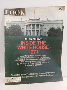 LOOK Oct. 19, 1971: Allen Drury, Nixon White House, Norman Rockwell Audubon - Picture 1 of 7