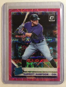 2019 Optic Garrett Hampson Rated Rookie #38 Pink Velocity 156/199 - Picture 1 of 2