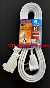 6 ft Heavy Duty Appliance AC Electric Extension Cord 14 Gauge 15A UL Power Cable - Picture 1 of 5