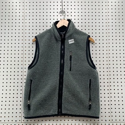 Chaleco polar de colección años 90 Gap para hombre XS gris sin mangas Sherpa 21x23 Foto 1 de 4