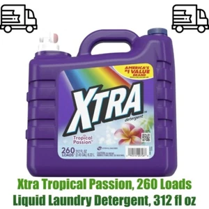 Xtra Tropical Passion, 260 Loads Liquid Laundry Detergent, 312 fl oz - Picture 1 of 6