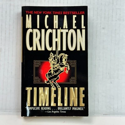 Timeline : A Novel by Michael Crichton  First Edition Paperback Book - Image 1 of 3