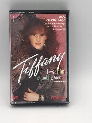 TIFFANY- I Saw Him Standing There (1988, Cassette) Very Rare Import - Image 1 of 4