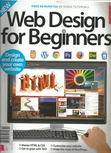 WEB DESIGN FOR BEGINNERS UK MAGAZINE #13 2019. - Picture 1 of 1