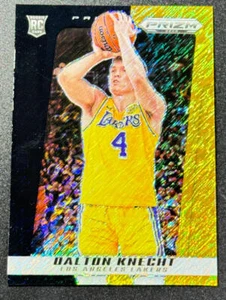 Dalton Knecht 2024-25 Panini Prizm Deca Negro Dorado Brillo Prizm 7/8 RC #122 - Imagen 1 de 2