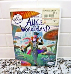 Videojuego Wii Disney Alicia en el País de las Maravillas en estuche con manual. Usado en excelente estado *probado* - Imagen 1 de 3