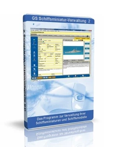 GS Schiffsminiatur-Verwaltung 2 - Software zur Verwaltung Ihrer Sammlung - Bild 1 von 8