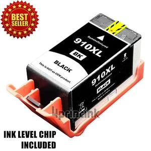 Cartucho de tinta negra 910XL para HP 910 OfficeJet Pro 8010 8020 8021 8022 8028 8035 - Imagen 1 de 2