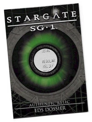 Stargate SG-1 Season 7 (Seven) - R7 "EDS Dossier" Relic Card #146/466 - Image 1 of 3