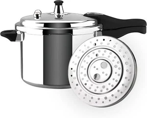 Olla a Presión de Aluminio Cocción Segura Rápida Olla Expres Cocina 6.2 Cuartos - Imagen 1 de 6