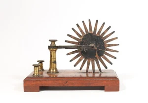 1850er Barlows Stirnrad * primitiver Elektromotor & philosophisches Instrument - Bild 1 von 12