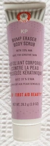 First Aid Beauty ~ KP Bump Eraser Body Scrub Exfoliant with 10% AHA ~ 28g ~ NEW - Picture 1 of 5