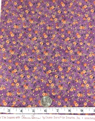Tela artesanal de edredón de algodón Benartex Through The Seasons Eleanor Burns 1,25 yardas Foto 1 de 2