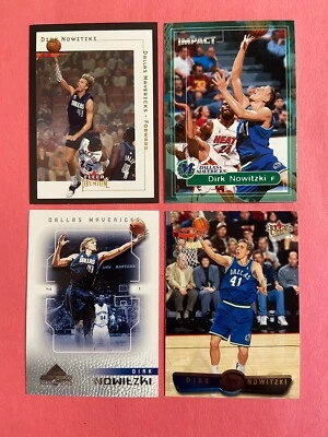 Dirk Nowitzki 2001-02 1999-00 Fleer 4x Lot Premium Ultra Marquee - Image 1 of 2