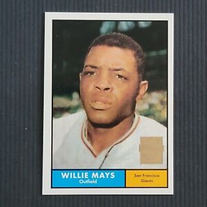 Willie Mays 1996 Topps Reprint 1961 Card #150 San Francisco Giants Hall of Fame