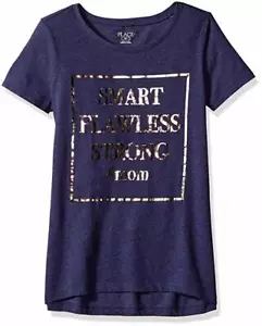 NEW NWT The Children's Place Girls' Short Sleeve Fashion Graphic Tees XL (14-16) - Picture 1 of 8