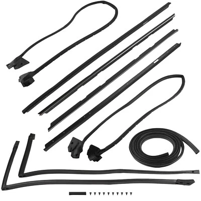 Complete Weatherstripping Kit Fit For Chevrolet Monte Carlo SS Coupe 2-Door 5.0L - Image 1 of 4