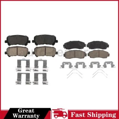 Conjunto de pastilhas de freio a disco dianteiro traseiro Honda Odyssey Wagner 2011~2017 - Imagem 1 de 4