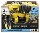 SmartStraps 332 żółty płaski pasek bungee 48 cali nylon opakowanie 2 szt.