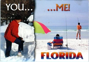Le cose sono difficili qui in Florida cartolina umoristica - Foto 1 di 2