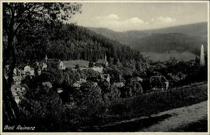 REINERZ Duszniki Zdrój Polonia Silesia vista antigua postal antigua ~ 1930/40 - Imagen 1 de 2