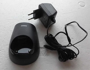 Charging tray (charging station, charger) + power supply gigaset 4000L 4000L blue black - Picture 1 of 1