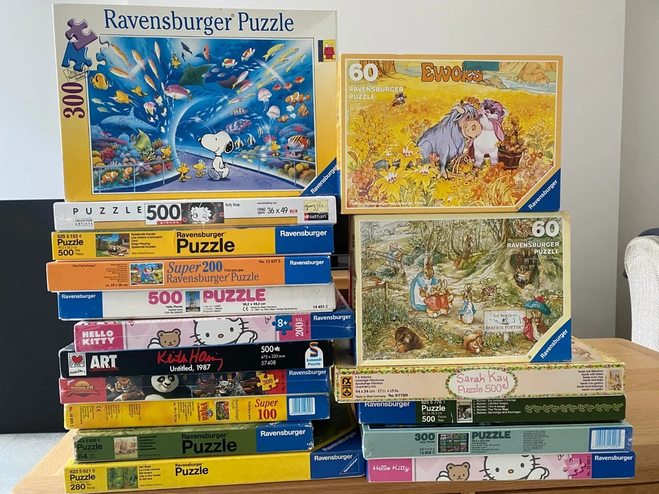 30-500 piece Jigsaw Puzzles Ravensburger, Schmidt VERY RARE - Image 1 of 1
