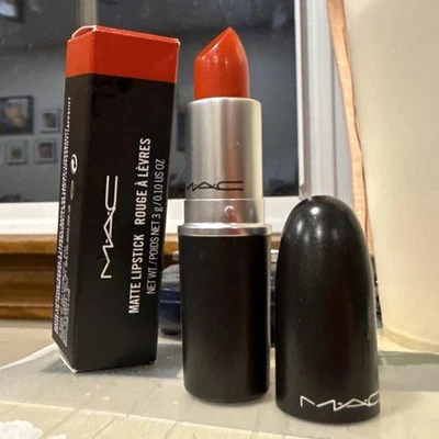 MAC Lipstick Matte Lady Danger Full Size New With Box - Image 1 of 2