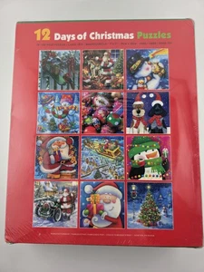 Ceaco 12 Días de Navidad Rompecabezas, 12 Diferentes 100 Piezas Rompecabezas, Totalmente Nuevos - Imagen 1 de 3