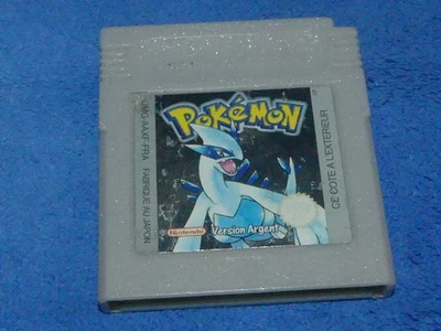 Jeu Pokemon Argent sur Game boy Color  OFFICIEL  FRA  Pile neuve - Photo 1/4