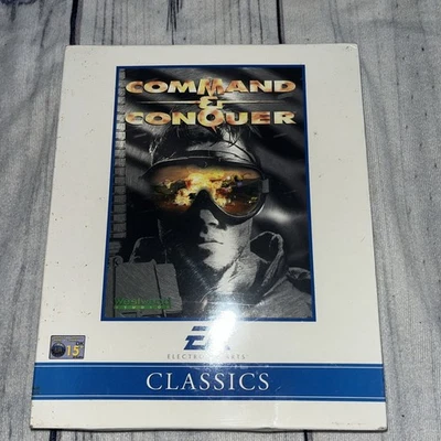 Command & Conquer PC Game big box EA Classics new sealed 1995  - Image 1 of 4