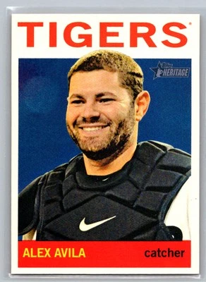 Alex Avila 2013 Topps Heritage Detroit Tigers #19 - Image 1 of 2