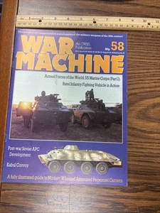 VTG 1984 War Machine 58 Illustrated Guide: Wheeled Armoured Personnel Carriers - Picture 1 of 10