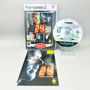 24 THE GAME PS2 PLAYSTATION 2 💎 PAL ITA  OTTIMO TESTATO PLATINUM SPED 24H🎁 - Imagen 1 de 2