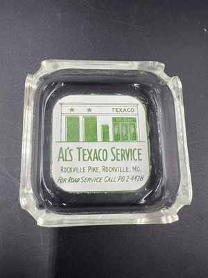 Vintage Al's Texaco Service (Rockville, MD) Ashtray - Image 1 of 4