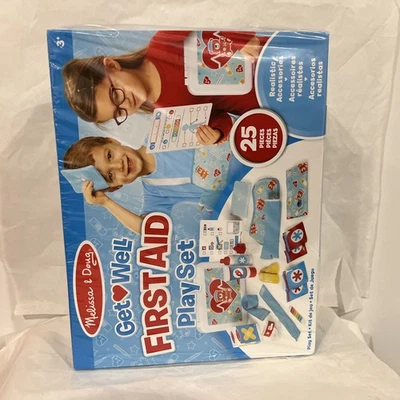 Melissa & Doug Get Well First Aid Kit Play Set - Image 1 of 4