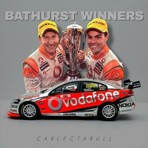 BATHURST WINNERS 2010 Craig Lowndes & Mark Skaife Team Vodafone Commodore 1:43 - Picture 1 of 13